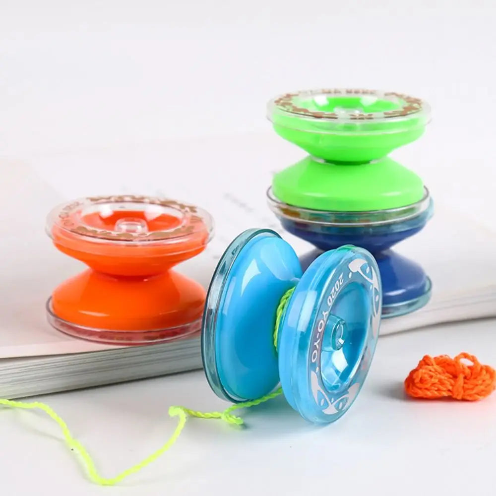 Vintage Plastic Anti Drop Safe and Durable Gift Yoyo Ball 1A Yoyo Children's Mini Cartoon Hands on Puzzle Toy