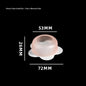 New 1Pcs ABS Reptile Feeding Dish Anti Escape Worm Food Bowl For Lizards Geckos Snakes Turtles Tortoises