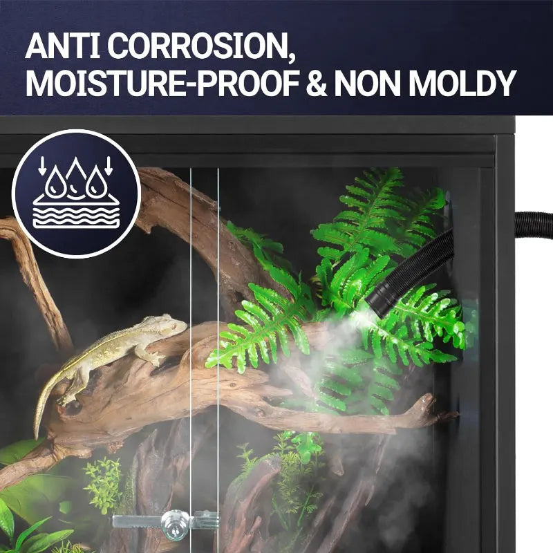 Eco-Friendly Durable PVC 120 Gallon Large 4x2x2 Reptile Feeding Enclosure Cage