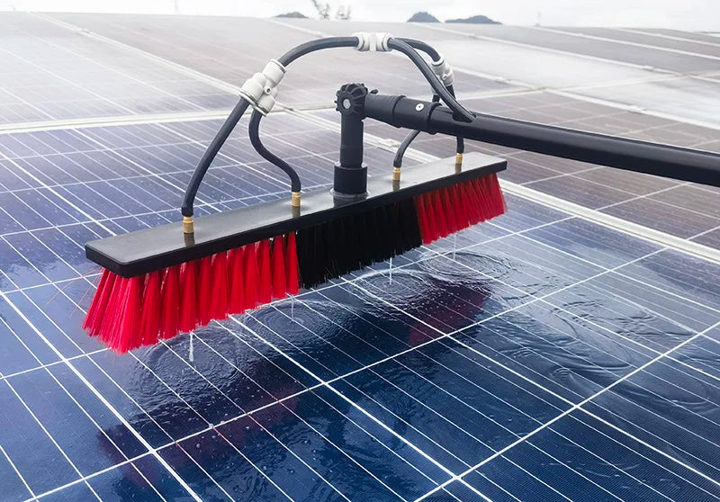 CNHOPOLE Accessory for Water Fed Pole Brush Head Window Solar Panel Cleaning (Without Pole)