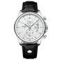 POEDAGAR Luxury Man Wristwatch Chronograph Date Waterproof Leather Men Watch Casual Quartz Men's Watches Sports Male Clock Reloj