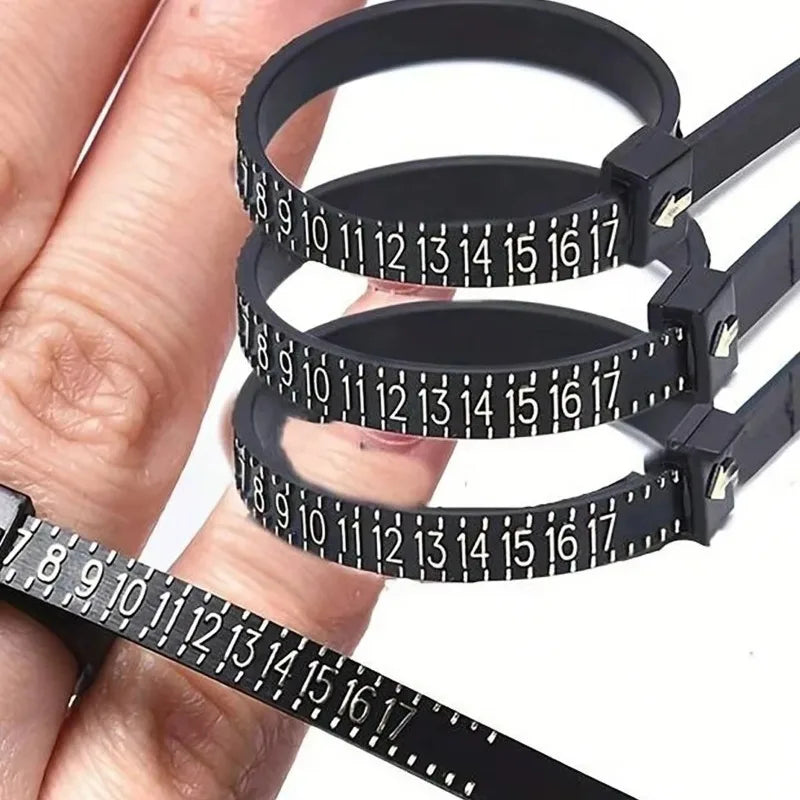 1PC Ring Size Measuring Instrument for Male And Female Accurate Finger Size Measurement Ring Measuring Tool