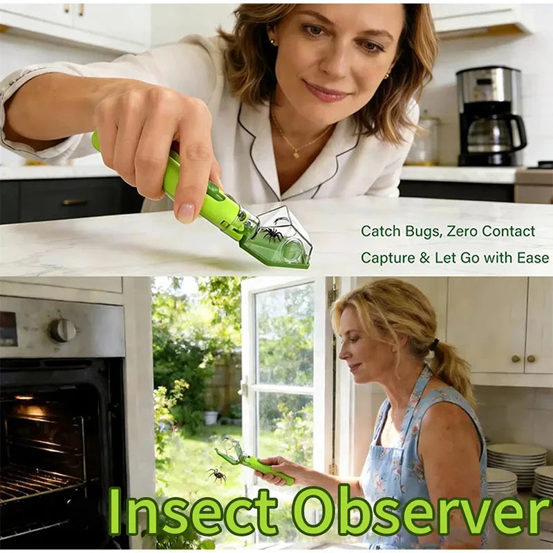 Children Explore Observe Insect Catcher Traps Catching Dragonflies Insects Magnifying Observation Box  Safety Insect Collector
