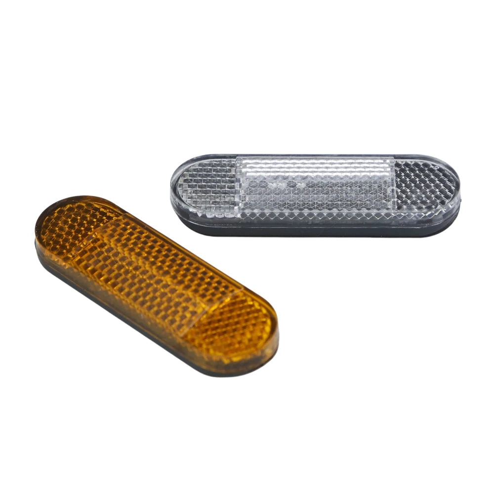 Front Safety Reflector For Xiaomi 1s Pro Pro2 M365 Electric Scooter Night Warn Reflective Part