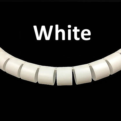 1/3/5/10 Meter 8/12/16/22/28/32/42mm Line Flexible Spiral Cable Organizer Storage Pipe Cord Protector Management Cable PE Tube