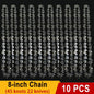 8 Inch Saw Bar 1/4"P Electric Saw 45 knots 22 knives Electric Chain Saw Guide Replacement Mini Steel Chainsaw Chains Garden Tool