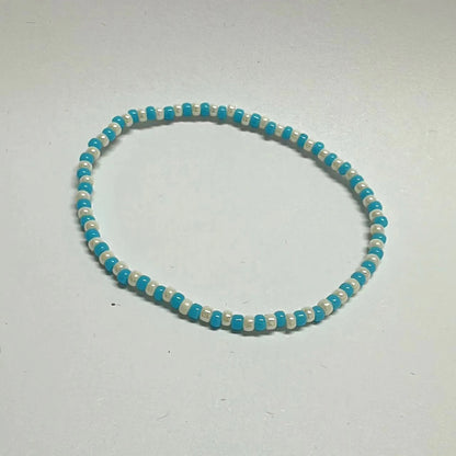 3mm Bohemian ladies beaded bracelet color mix and match fashionable versatile bracelet jewelry