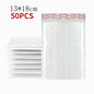 10-50Pcs Bubble Envelopes White Foam Shipping Bags Poly Bubble Mailers Pad Self Seal Packing Bags for Magazine 11cm 15cm 23cm