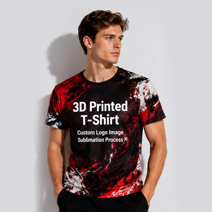 Customized Esports Jerseys, Party Outdoor Short Sleeved 3d Printed Plus Size T-shirt, 2026 Sports Outdoor Cool Round Neck Top
