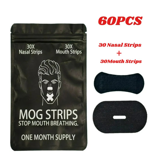 Anti-snoring Nasal Strips Mouth Tape Sleeping Keep Mouth Close Prevent Snoring Gentle Sleep Strip Home Mouth Tape