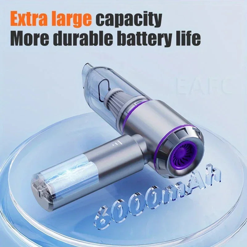 30000PA Brushless Vacuum Cleaner Cordless Brushless Motor | Handheld | 4-In-1 | Suitable for Cars, Homes, Offices, and Camping