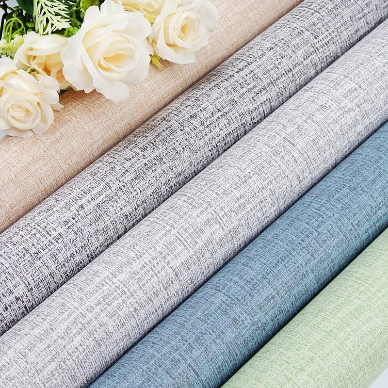 DIY Decoration Mold proof and Waterproof Modern Bedroom Self Adhesive Background Wall Home Wallpaper Cabinet Wallpaper