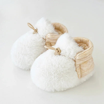 Warm Infant Toddler Crib Soft Comfortable Infant Girls Boys Anti-Slip Socks Slipper Newborn First Walkers Shoes for 0-1 Year Old