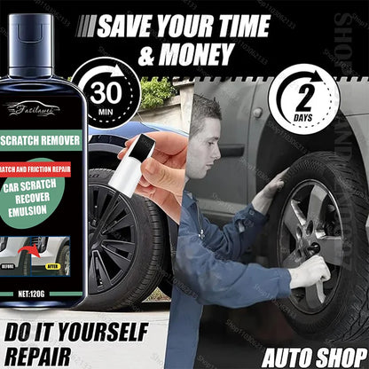 Car Wheel Rim Scratch Refurbishment Paste, Tire Rim Scratch Paint Repair Paste - Black And White Silver Aluminum Alloy Rim
