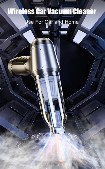 Car Vacuum Cleaner Wireless Portable Vacuum Cleaner 95000PA Strong Suction Handheld Mini Cleaner High Power Blower for Car Home