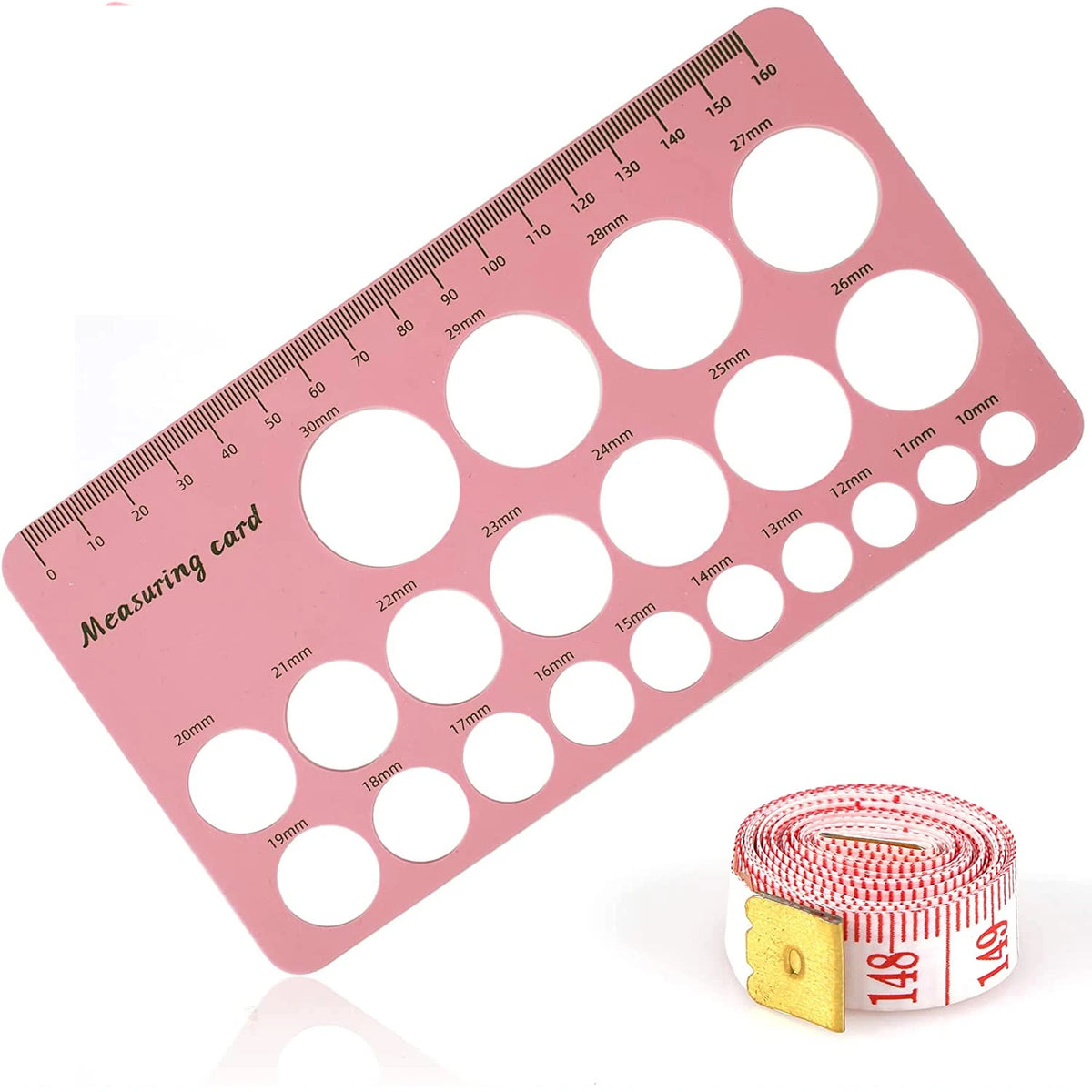 Breast Pump Nipple Silicone Ruler Nipple Diameter Breast Pump Flange Circle Sizing Ruler Nipple Measuring for New Mums Women