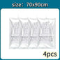 Hanging Vacuum Storage Bags Space Saver Bags Vacuum Seal Storage Bag for Suits Dress Coats Jackets Closet Organizer and Storage