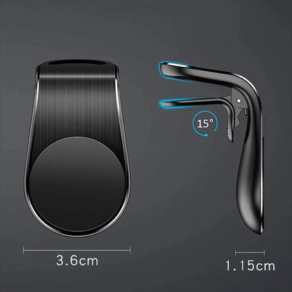 Universal Magnetic Car Phone Holder Mobile Mount - GPS Support Stand Compatible with iPhone 13 12 11 pro Max Huawei Xiaomi Samsu