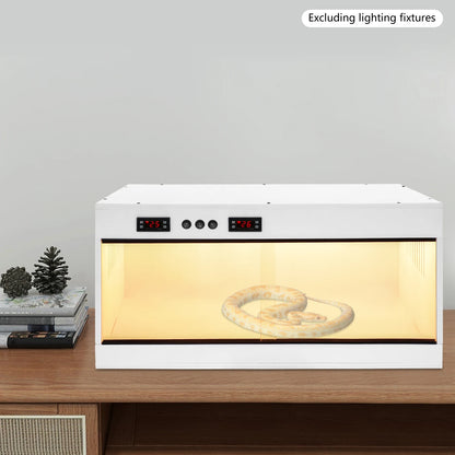 Reptile Pet Feeding Box Reptile Lounge Habitat with Intelligent Thermostat 220V Reptiles Breeding Box LCD Screen