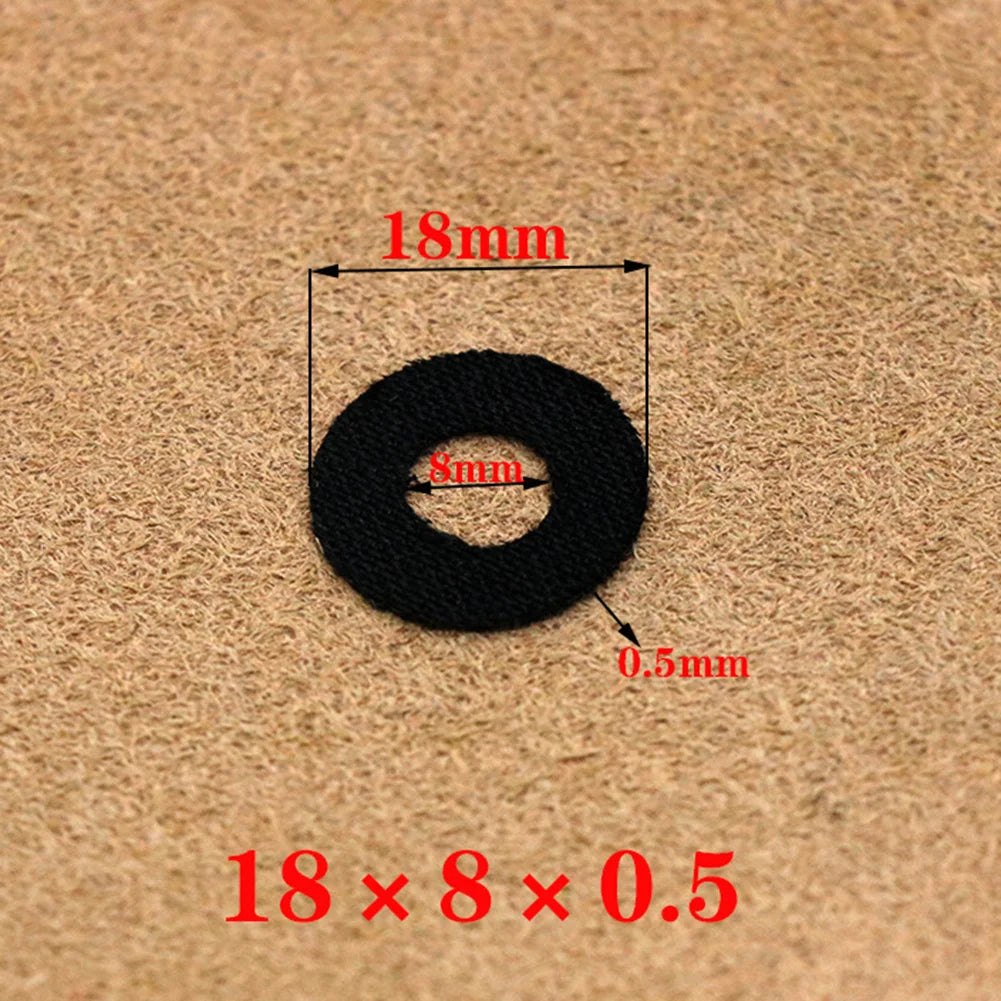 1pc Fishing Reel Brake Washers Brake Pad Fishing Carbon Fiber Drag Washers Pad For Baitcasting Drum Reels 0.5mm 0.2g 0.12g 0.22g