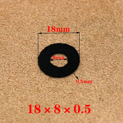 1pc Fishing Reel Brake Washers Brake Pad Fishing Carbon Fiber Drag Washers Pad For Baitcasting Drum Reels 0.5mm 0.2g 0.12g 0.22g