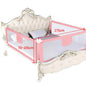 Bed fence for toddlers, Vertical lift bed guard, adjustable height, baby bed grid, 150/200/cm, gray Pink Blue