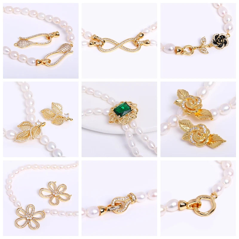 Jewelry Making Beads,18K Gold Plated Wave Thin Spacer Beads,Brass Round Thin Beads DIY Bracelet Necklace Making Accessories