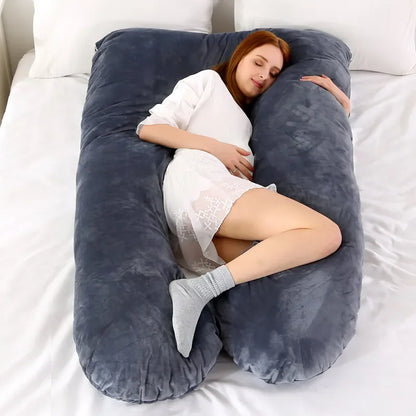 120x65cm Pregnant Pillow for Pregnant Women Soft Cushions of Pregnancy Maternity Support Breastfeeding for Sleep Dropshipping