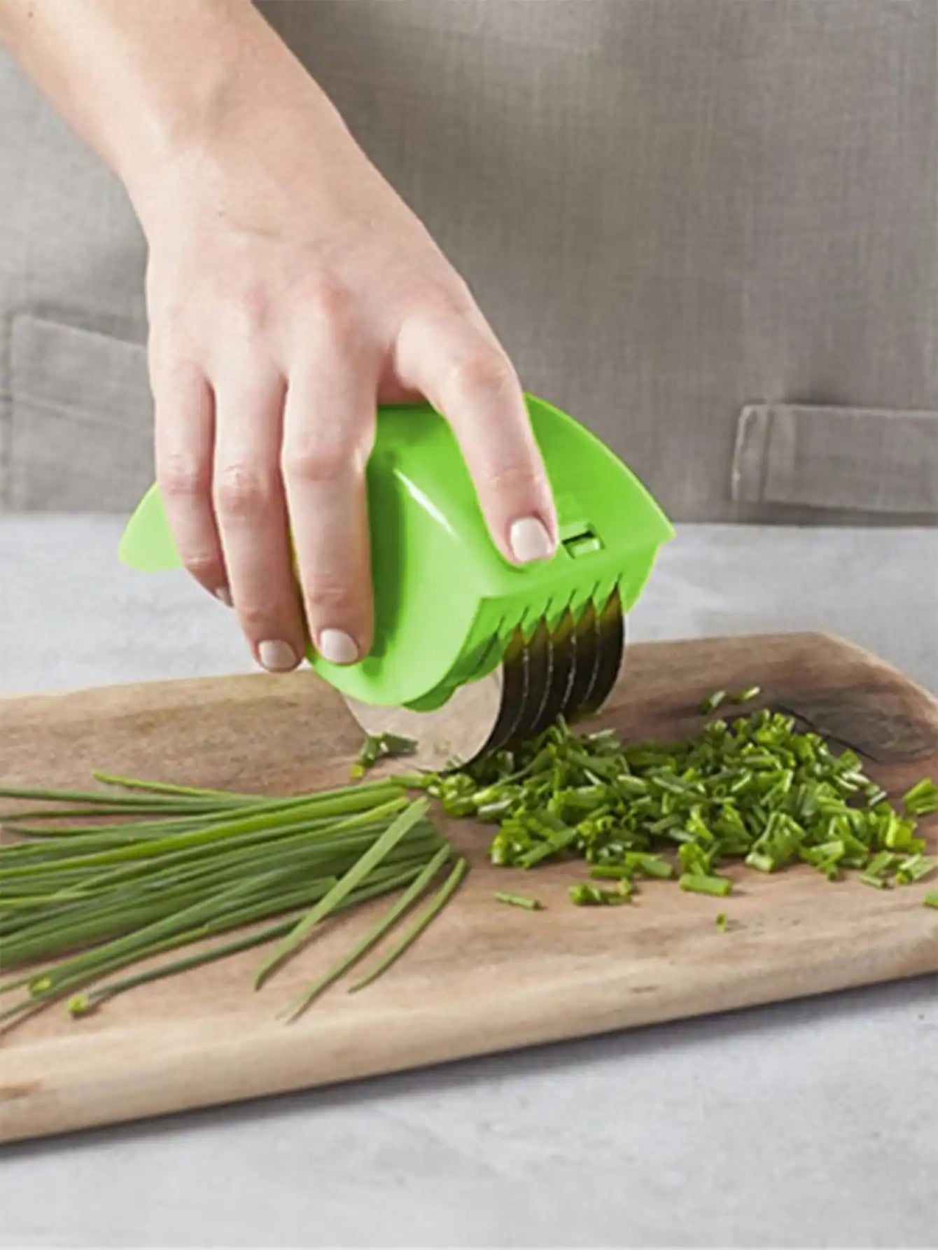1pc- Creative Hopper Kitchen Cut Onion Garlic Cutter Wire Cutter Vegetable Cutter Kitchen Accessories Gadgets