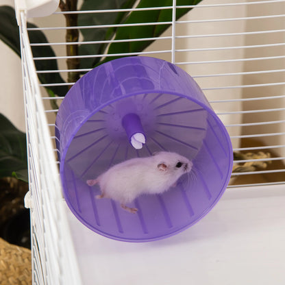3-level rodent hamster Cage with tunnel, bottle of water, wheel, house, dark ladder. 59L x 36W x 47H cm rat cage hamster cage animals cage rat rat hamster cage